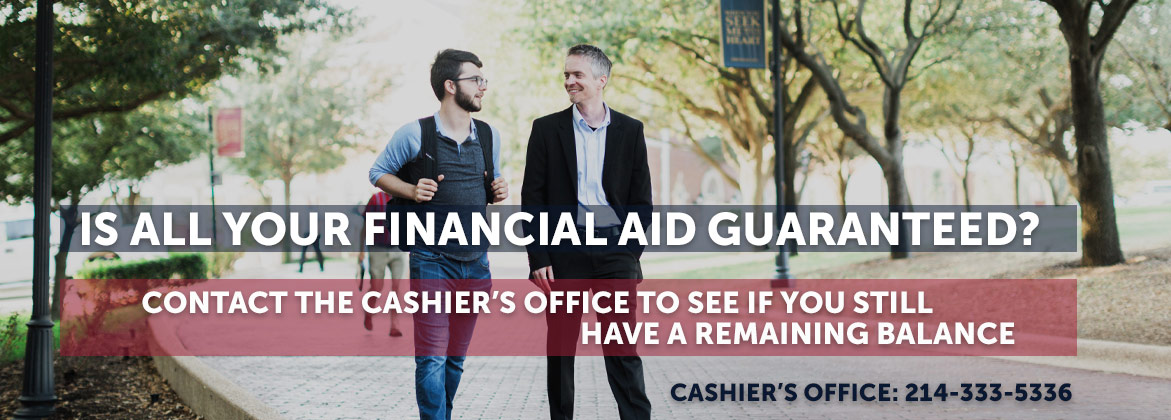 Is all you financial aid guaranteed?